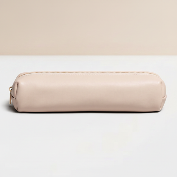 Pochette de voyage - fond uni beige